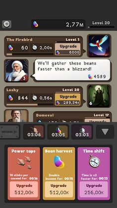 Idle Slavic Magic Bean Story - Screenshot 2