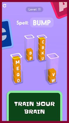 Letter Sort 3D - Screenshot 1