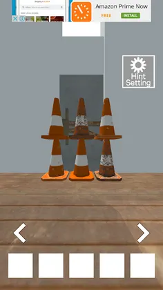 Escape from Cones Room - Screenshot 4
