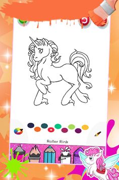 UNICORN COLORING PAGES - Screenshot 4