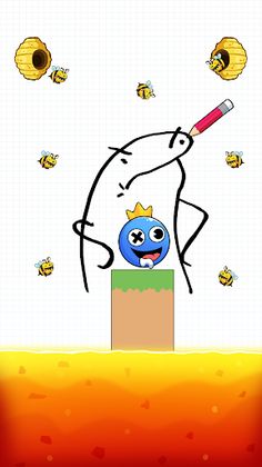 Rainbow Monster: Draw To Save - Screenshot 2