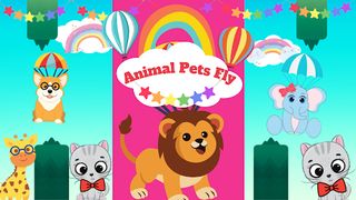 Animal Pets Fly Dogs cats Kids - Screenshot 1