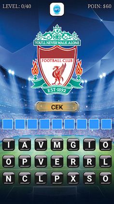 Tebak Logo Sepak Bola - Screenshot 1