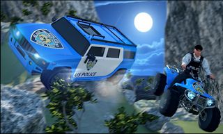 Police Bike Racing - Quad Game - Screenshot 2