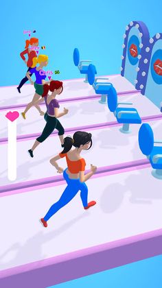 Makeover Race 3D - Screenshot 1