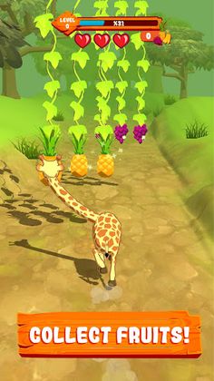 Giraffe Run! - Screenshot 1