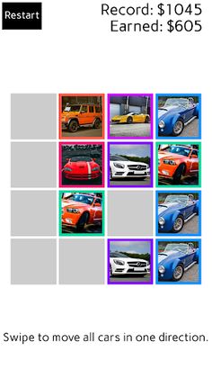 2048 Cars - Screenshot 2
