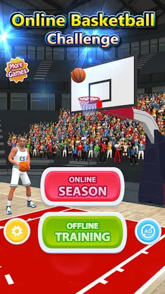 Online Basketball Challenge 3D - Screenshot 1