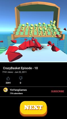 Youtuber Basket Smash - Screenshot 3