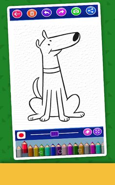 Dog coloring Book - Screenshot 2