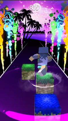 Aphmau Tiles Hop Game - Screenshot 2