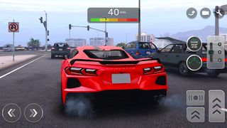 Corvette C8 Supercar: Town - Screenshot 2