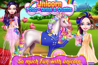 Unicorn Food - Drink & Outfits - Screenshot 2
