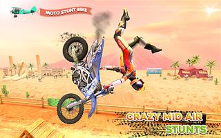 Moto Dirt Bike Stunt Racing 3D - Screenshot 2