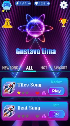 Gustavo Lima Tiles Hop - Screenshot 1