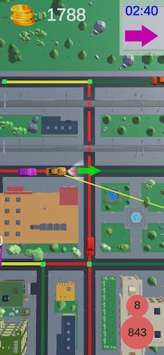 Taxi Navigator Meditation Game - Screenshot 4