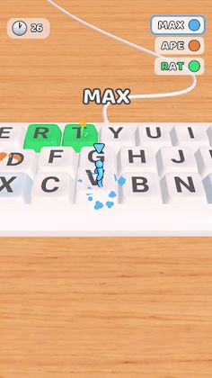 Keyboard Rush - Screenshot 2