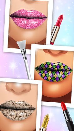 Lip Art Makeup Beauty Game - Screenshot 1