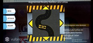 Augmented Reality 3d Rambu Lal - Screenshot 2