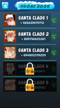 NewYear Joke: Santa Call Me - Screenshot 4