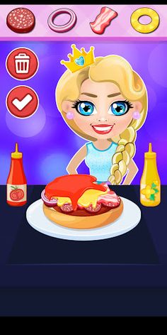 Elsa and Frozen Cheeseburger - Screenshot 3