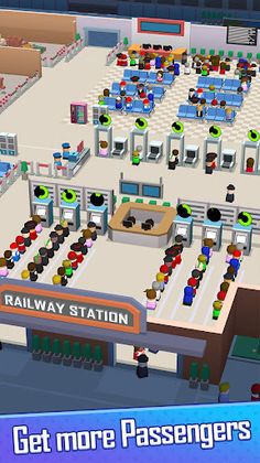 Railway Tycoon - Idle Game - Screenshot 4