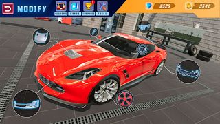 3D Car Tuning Build A Car Game - Screenshot 1