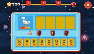 Space Adventure Spelling Game - Screenshot 1