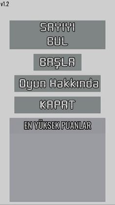 Sayı Bul - Screenshot 1