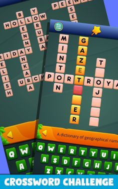 Crossword Challenge : Play Cro - Screenshot 1