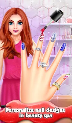 Christmas Nail Salon Makeover - Screenshot 1