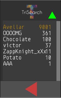 TriSearch - Screenshot 2