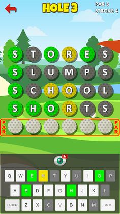 Word Golf – Word Guessing Game - Screenshot 1