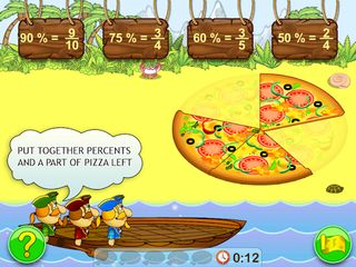 Percent. Smart Pirates - Screenshot 1