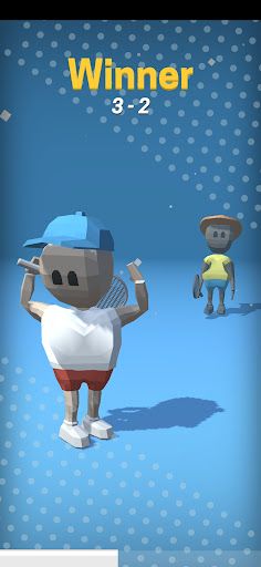 Tennis Little Heros 3D Game - Screenshot 3