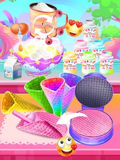 Unicorn Ice Cream Desserts - Screenshot 2