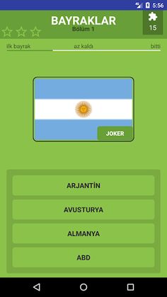 BilBakalim - Bayraklar - Screenshot 3