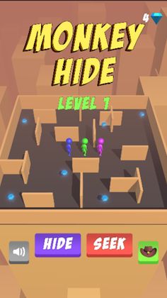 Monkey Hide - Screenshot 1