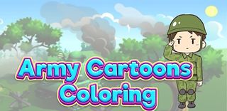 coloring cartoon soldiers - Screenshot 1