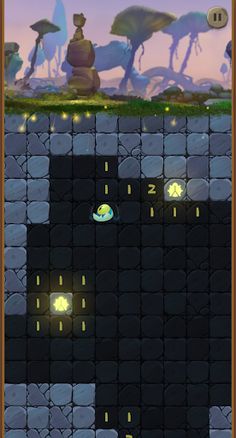 Unlit cave: tiny wings dungeon - Screenshot 1
