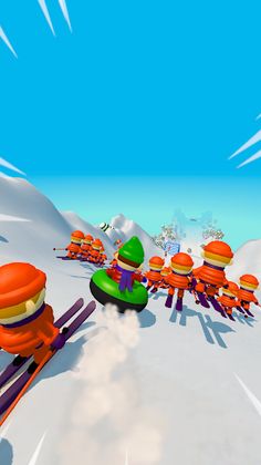 Snow Crash - Mega Winter Race - Screenshot 3