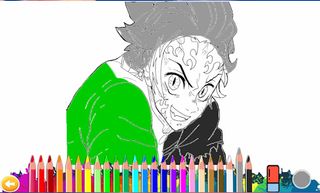 Super Anime Coloring Game - Screenshot 3