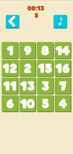 16 Puzzle - Screenshot 3