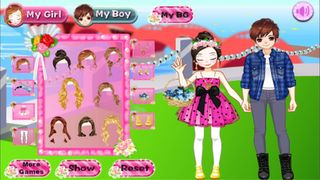 Little Snow Couple Dating - Screenshot 3