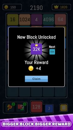 Merge Number Block - 2048 Game - Screenshot 3