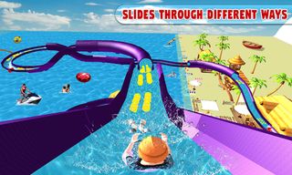 Water Park Slide Surfers Games - Screenshot 2