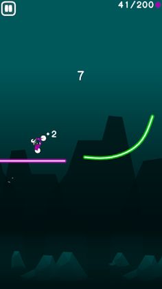 Neon Bike - Screenshot 2