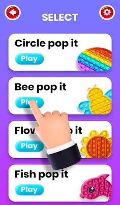 Pop it magic toys - Poppy Pop - Screenshot 1