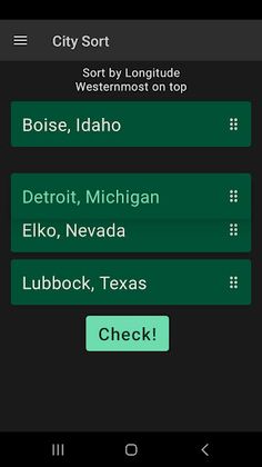 City Sort - Screenshot 2
