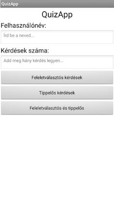 QuizApp - Screenshot 1